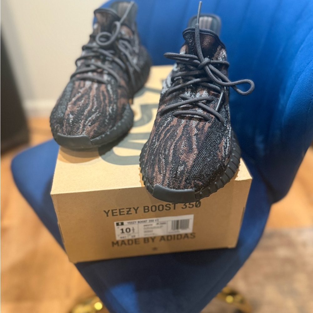 Adidas Yeezy Boost 350 V2 Shoes-Black & Brown